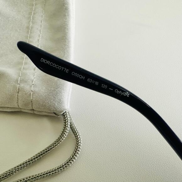 Dior Cocotte Oversized Purple Mirror Gradient Lense Sunglasses Italy Large Wrap - Picture 5 of 7